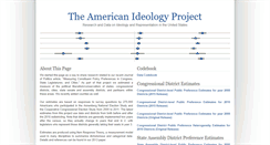 Desktop Screenshot of americanideologyproject.com